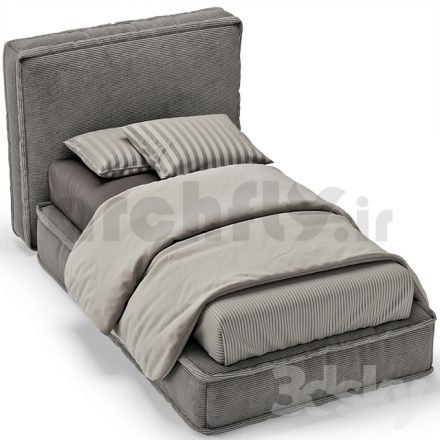 مدل سه بعدی تخت خواب_009