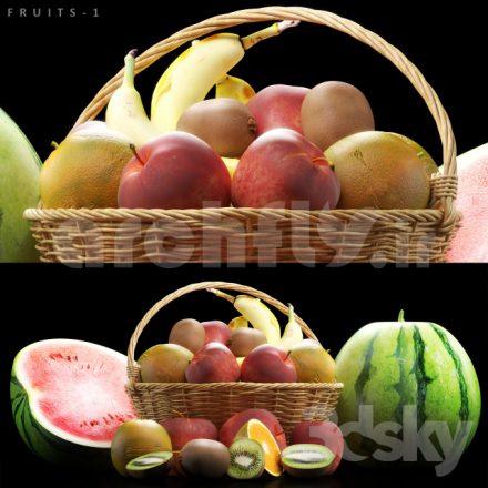 مدل سه بعدی میوه 055