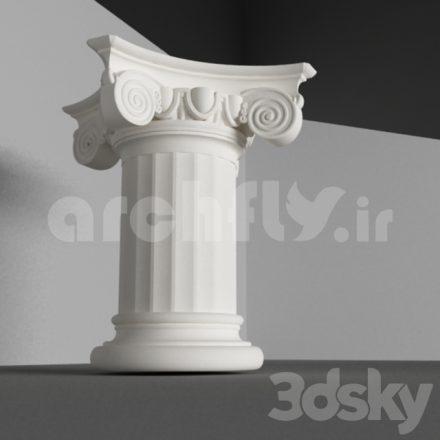 مدل سه بعدی ابزار نمای رومی_040