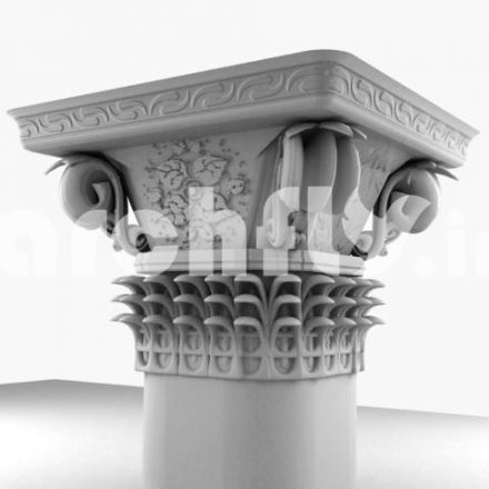 مدل سه بعدی ابزار نمای رومی_044