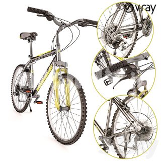 مدل سه بعدی دوچرخه 064