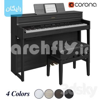 مدل سه بعدی پیانو 031