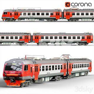 مدل سه بعدی قطار 067