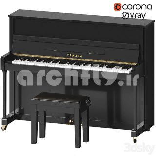 مدل سه بعدی پیانو 033