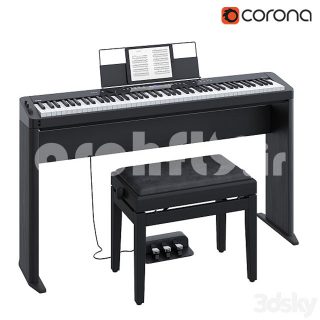 مدل سه بعدی پیانو 035