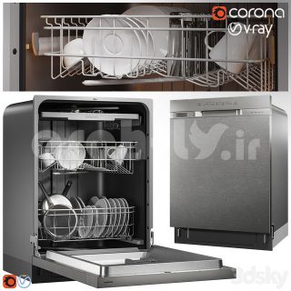 مدل سه بعدی ماشین ظرفشویی 2348