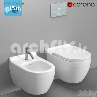 مدل سه بعدی توالت فرنگی 2633
