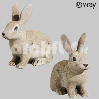 مدل سه بعدی خرگوش 4209