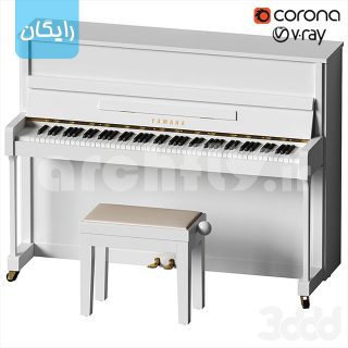 مدل سه بعدی پیانو 4525